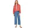 Petite Oversized Cropped Denim Jacket