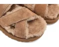 Сандалии UGG Greenport Cross Strap Slide с меховой подкладкой