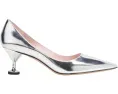 Туфли на каблуке Garnish от Kate Spade New York серебристые