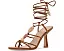 Босоножки Majorca Wrap Sandals 85 на шпильке с запахом и разноцветными камнями