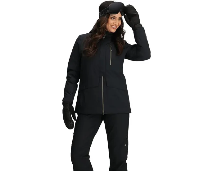 Горнолыжная куртка First Tracks с двухсторонней молнией и карманами