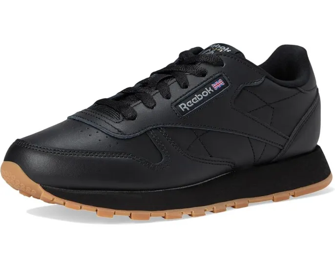Кроссовки Reebok Classic Leather для детей старшего возраста на шнуровке