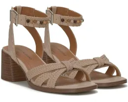 Сандалии Jathan от Lucky Brand с квадратным носком и каблуком из наборного материала