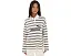 Лонгслив Puma Essentials Elevated No.1 Logo Oversized Striped Rugby Polo поло с полосатым принтом