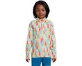 Детская толстовка Spyder Kids Reflect 1/2 Zip с защитой UPF 50+ и зимним принтом