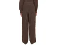 Плиссированные прямые брюки Eileen Fisher Woven Plisse