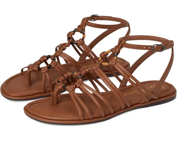 Сандалии Sam Edelman Raye с кольцевыми деталями на плоской подошве
