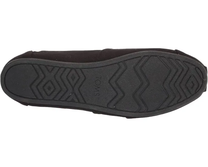Классические альпаргаты TOMS с текстильным верхом и резиновой подошвой