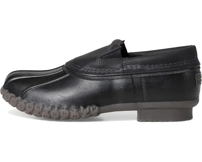 Слипоны L.L.Bean Rubber Moc из кожи с резиновой подошвой