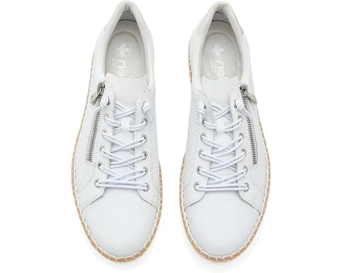 Кроссовки Rieker M2940 Enya 40 из гладкой кожи с молнией сбоку