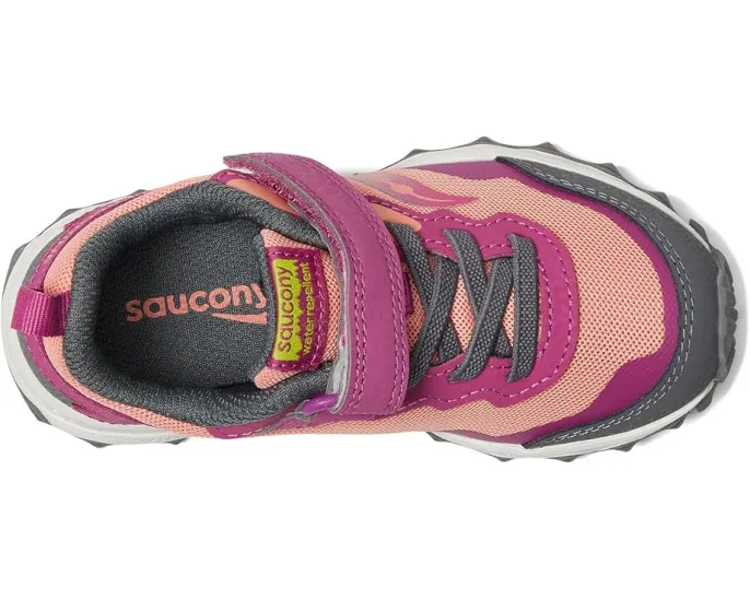 Детские кроссовки Saucony Peregrine Shield KDZ A/C с застежкой на липучке