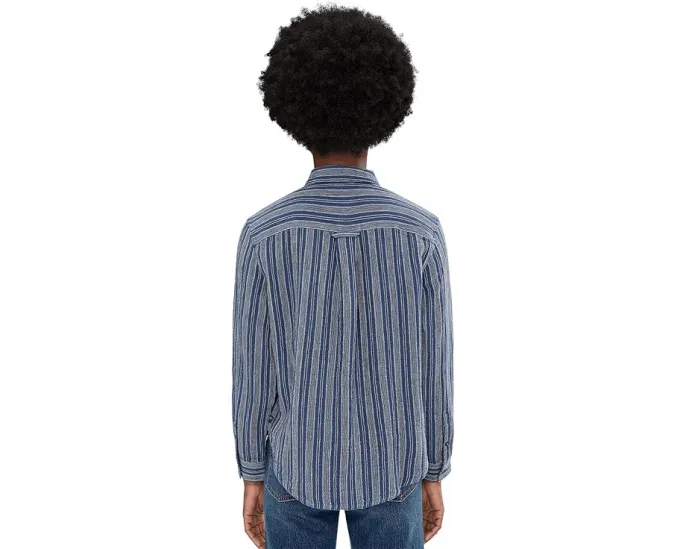 Рубашка Tate Double Weave Long Sleeve с цветочным принтом из конопли и хлопка Toad&Co