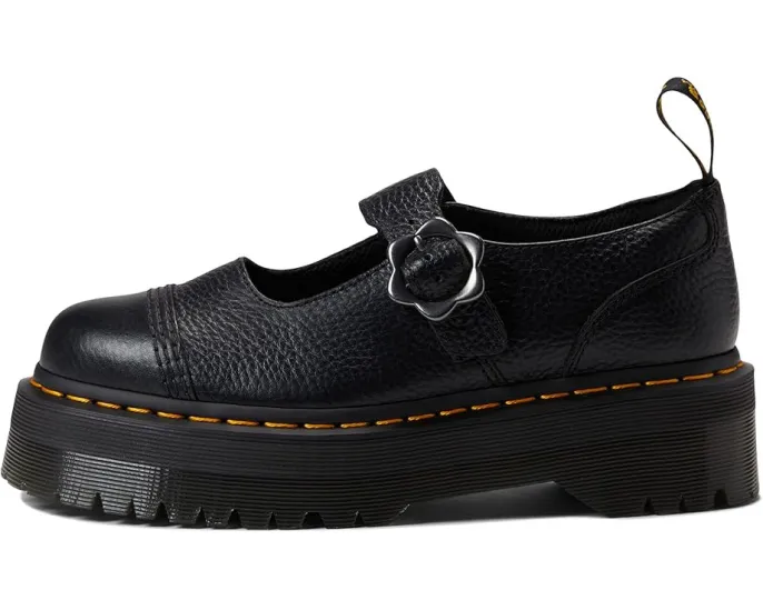 Dr. Martens Лоферы Addina Flower с платформой и пряжкой в виде цветка