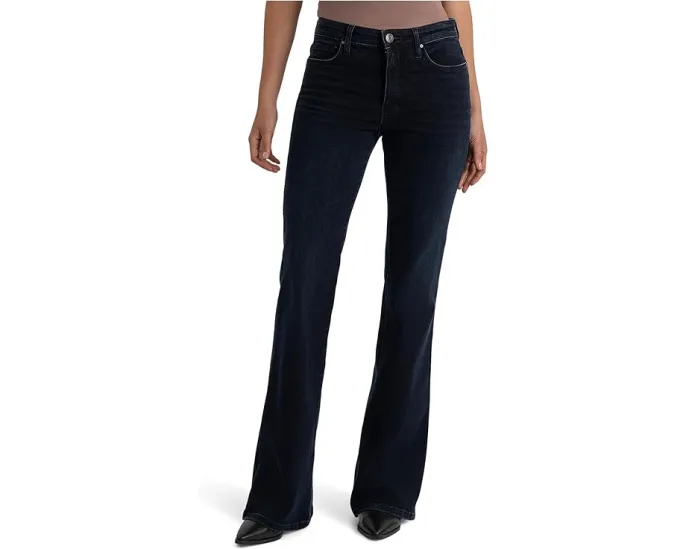 Джинсы KUT from the Kloth Ana High-rise Fab Ab Flare с зауженным силуэтом