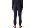 Уютные спортивные брюки Eileen Fisher с манжетой на щиколотке из велюра