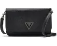 Сумка GUESS Noelle II кроссбоди с клапаном и органайзером черная