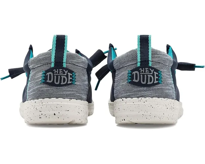 Hey Dude Kids Wally Mini Ripstop с верхом из рипстопа и технологией Flex & Fold