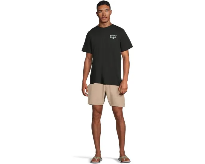 Шорты Hurley Phantom Slub 18 дюймов (46 см) с 3/4 эластичным поясом