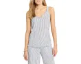 Топ NIC+ZOE Petite Pin Stripe Gauze Tank в полоску