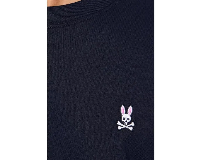 Классическая футболка с круглым вырезом Psycho Bunny синяя