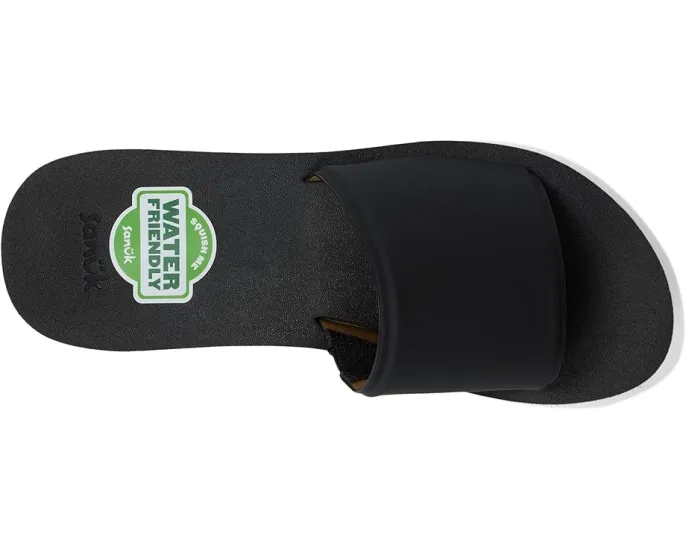 Сандалии Sanuk Highland Slide на платформе с поддержкой свода стопы и переработанной подошвой