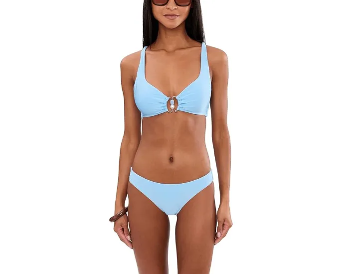 Топ купальный длинный Seafolly Palermo Multi Fit Tri Bra с регулируемыми бретелями