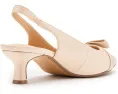 Туфли Paloma на низком каблуке kitten heel с мысом и ремешком через пятку