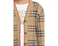 Свитер Graham в винтажную клетку для детей из шерсти Burberry Kids