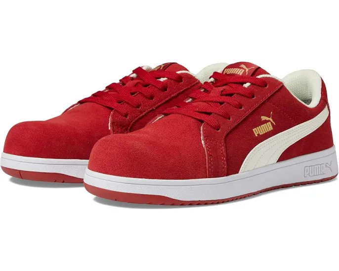 Кроссовки Puma Iconic Suede Low ASTM EH с защитным мысом и влагоотводящей подкладкой