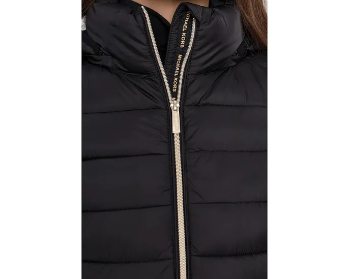 Складная куртка Packable с отстегивающимся капюшоном MICHAEL Michael Kors