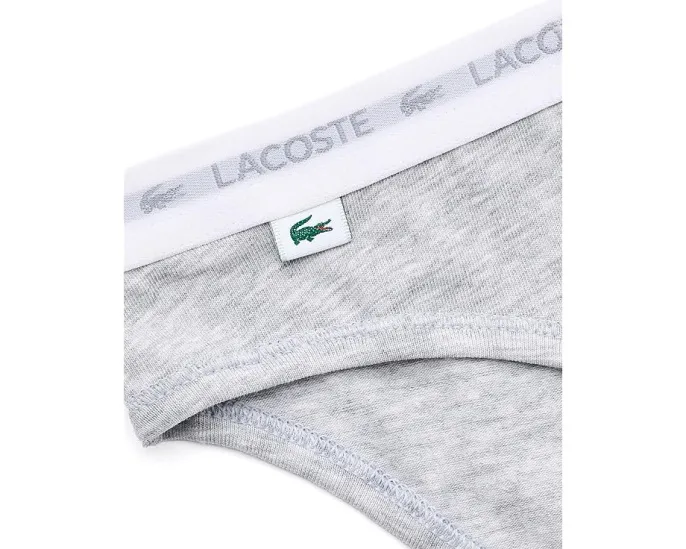 Набор из 3 трусов Lacoste из эластичного хлопка