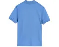 Детское поло Lacoste Kids Petit Pique из хлопкового пике с вышитым крокодилом