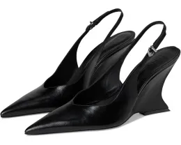 Туфли-лодочки Siena Buckle с клиновидным каблуком и острым носком
