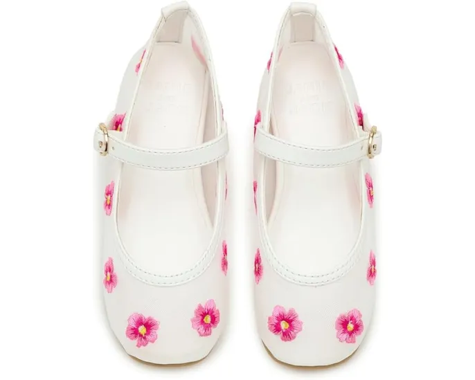 Сандалии с сеткой и цветочным принтом от Janie and Jack