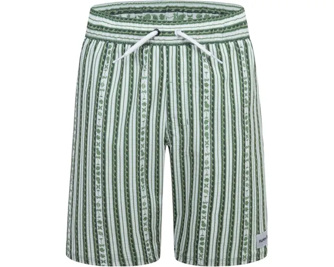 Hurley Kids плавки Mini Vacay Stripe с эластичным поясом и сетчатой подкладкой