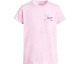 Детская футболка Vineyard Vines Kids с карманом и короткими рукавами