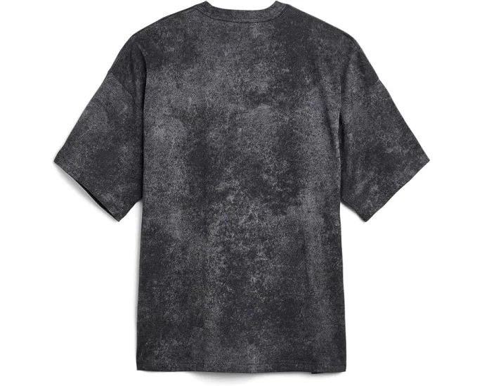 Футболка Adidas AOP Basketball Wash Tee для детей с баскетбольным принтом