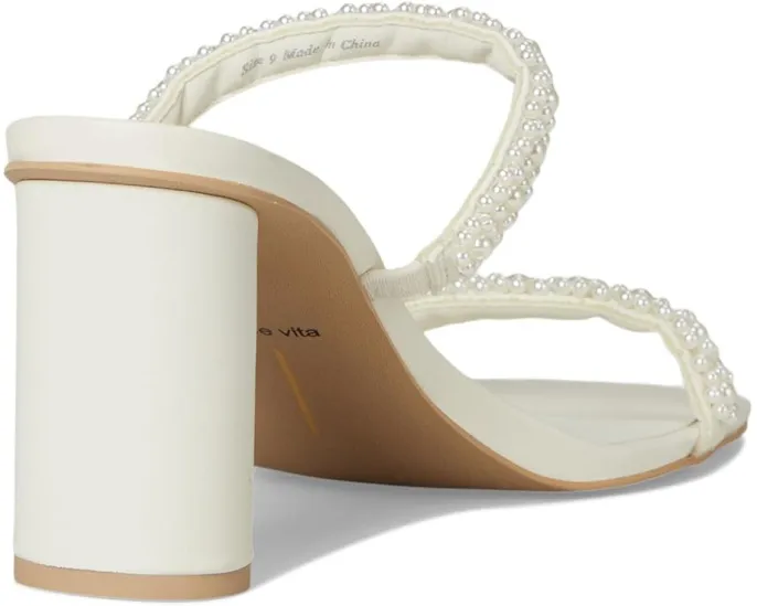 Босоножки Nolah Pearl на квадратном каблуке с жемчужным декором