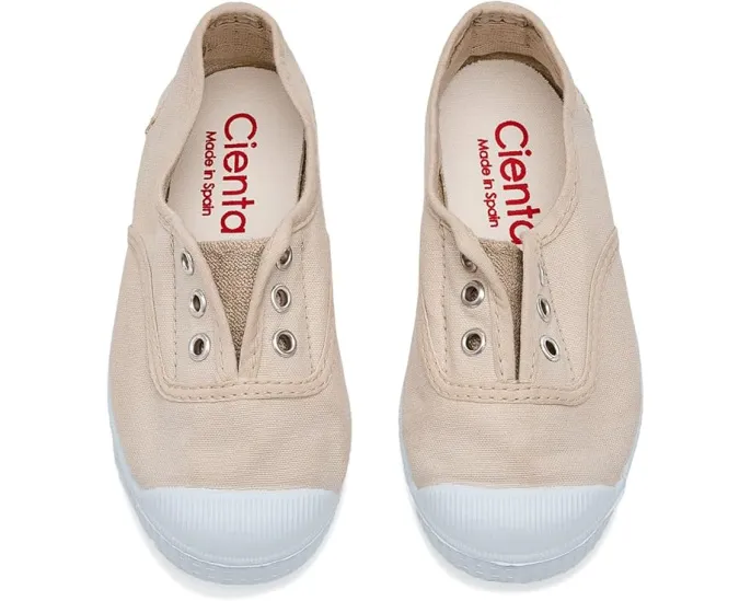 Детские кеды Cienta Kids Shoes 70997 без шнурков с дышащим текстилем