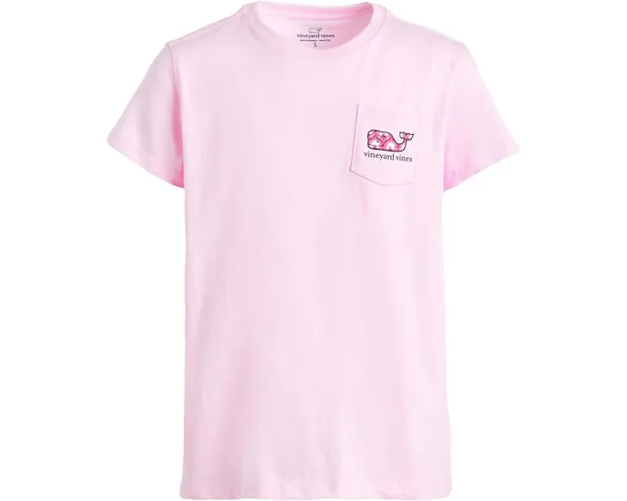 Детская футболка Vineyard Vines Kids с карманом и короткими рукавами