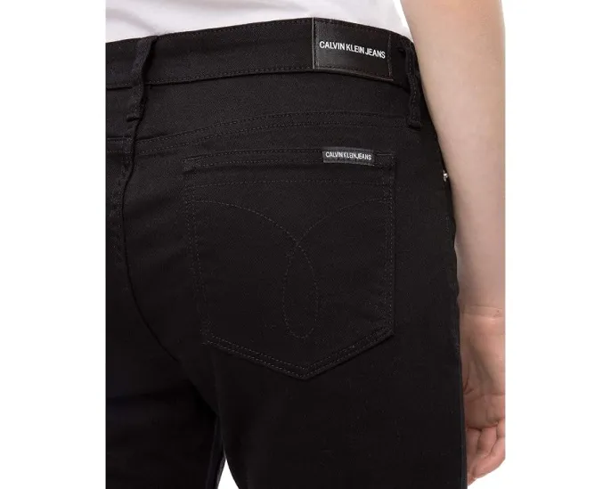 Джинсы Calvin Klein Mid Rise Super Skinny Fit с заниженной посадкой и суперзауженным кроем