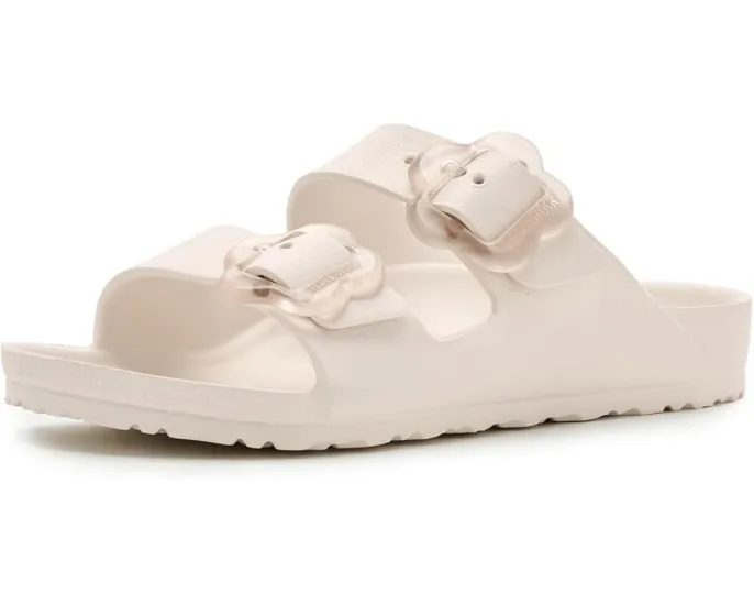 Детские сандалии Birkenstock Kids Arizona Eva Essentials с цветочной пряжкой из легкого материала EVA
