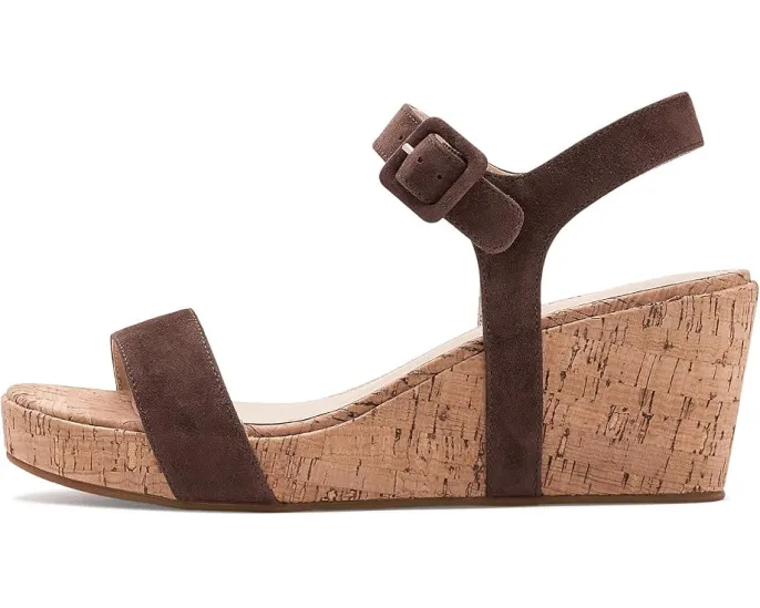 Босоножки на платформе Pelle Moda Wiltz с пробковым клином и регулируемой пряжкой