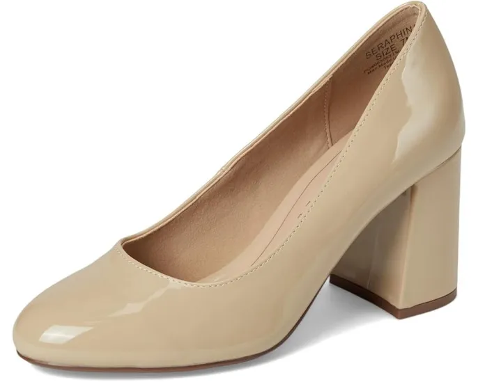 Туфли Journee Collection Seraphina на устойчивом каблуке с круглым носком