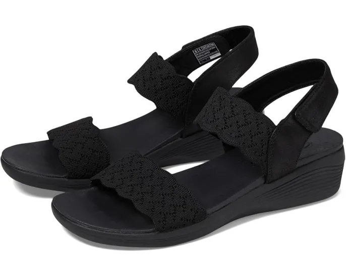 Сандалии Skechers Arya On The Rise с вязаным верхом и стелькой Luxe Foam