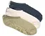 Низкие носки MUK LUKS с нескользящим покрытием, 3 пары