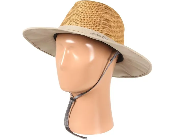 Шляпа Outdoor Research Papyrus Brim с широкими полями UPF 30 и съемным подбородочным шнурком