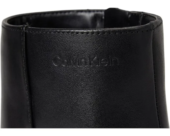 Ботильоны Calvin Klein Dezzi на квадратном каблуке с миндалевидным носком