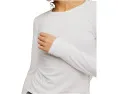 Футболка Free People Nova Tee с длинным рукавом из смеси органического хлопка и переработанных материалов