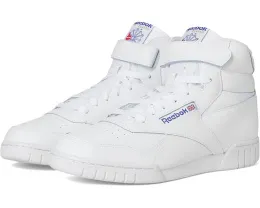 Кроссовки Reebok Ex O Fit Hi с верхом из мягкой кожи и ремешком на липучке